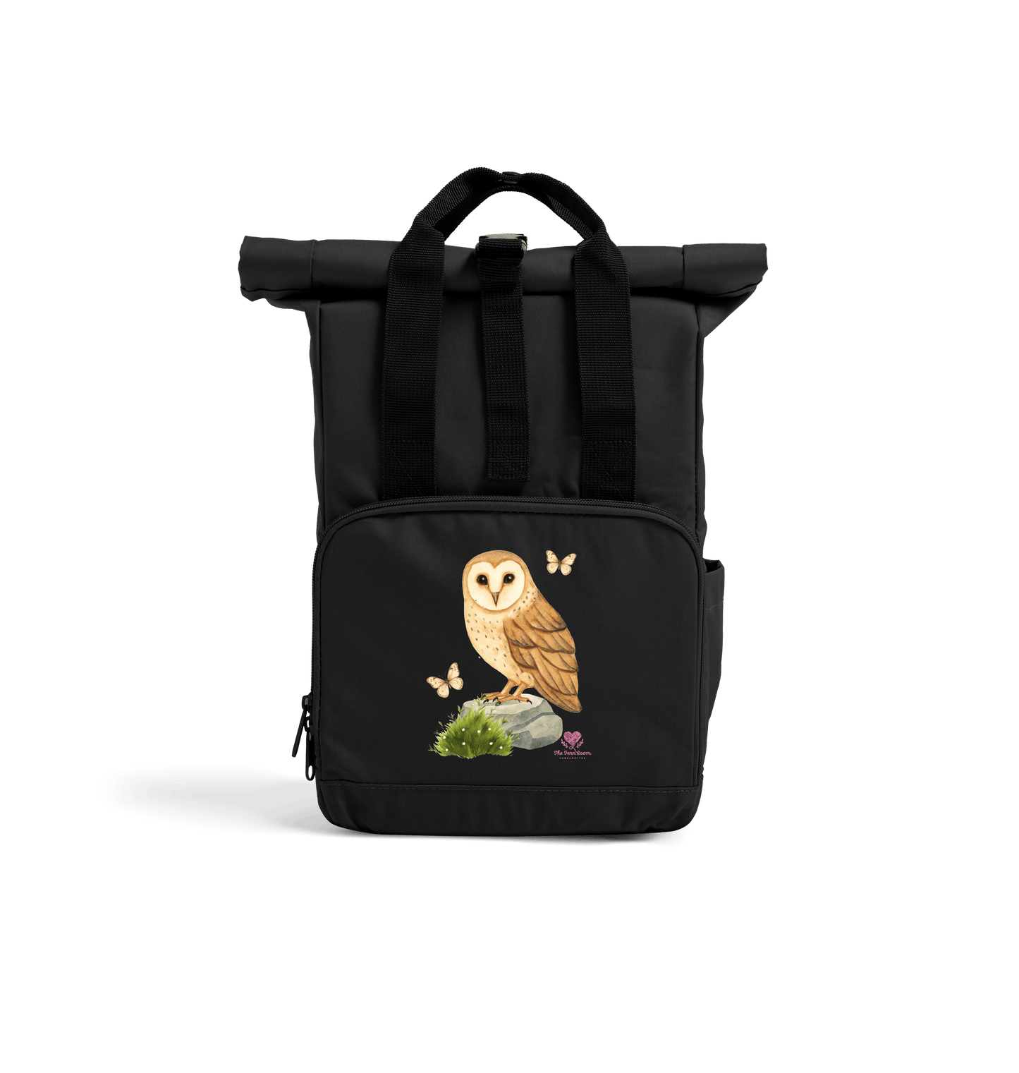 Black Heat Transfer Bag Front