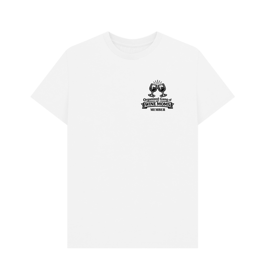 White Printed T-shirt Front