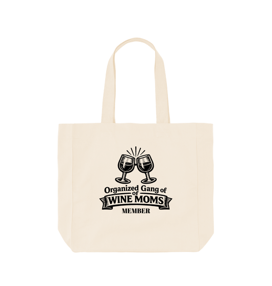 Natural Printed Bag Front