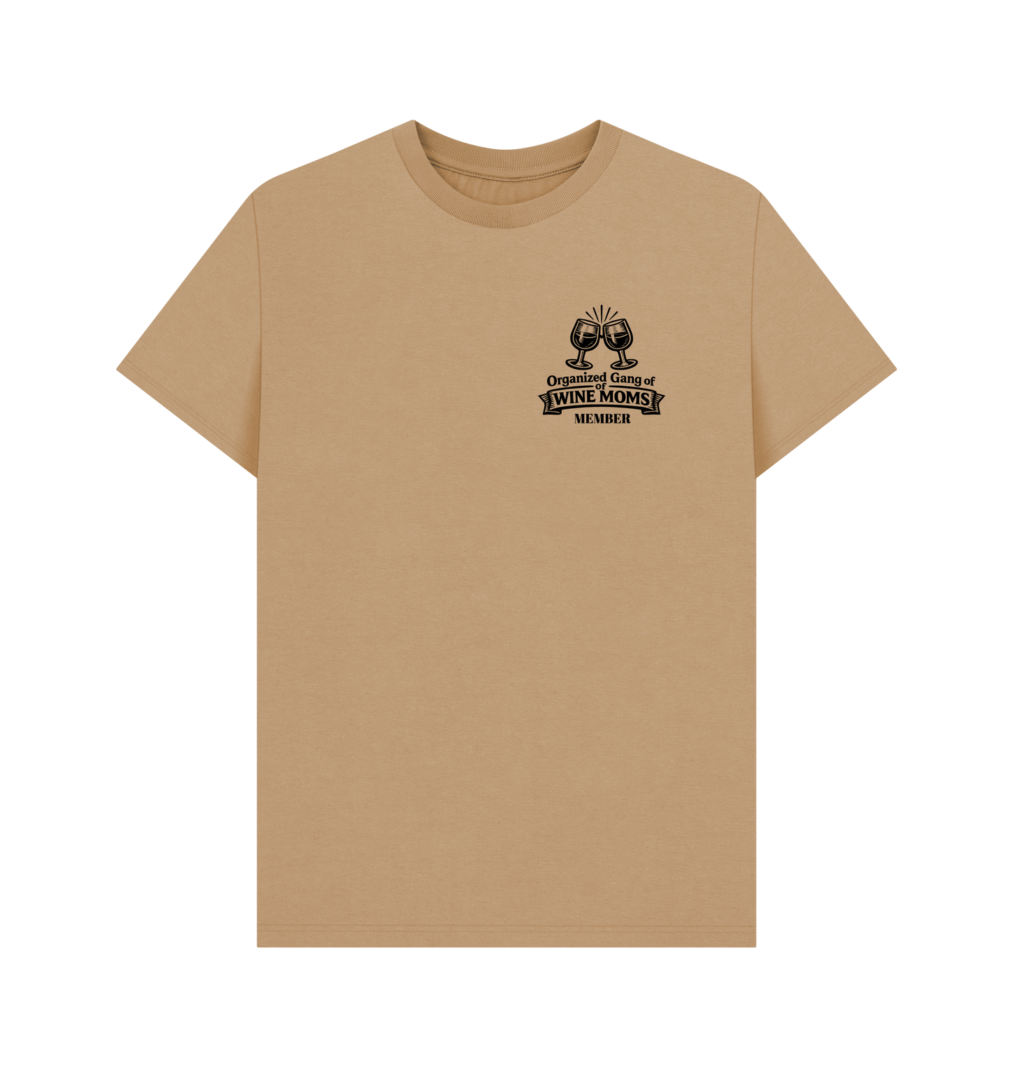Sand Printed T-shirt Front