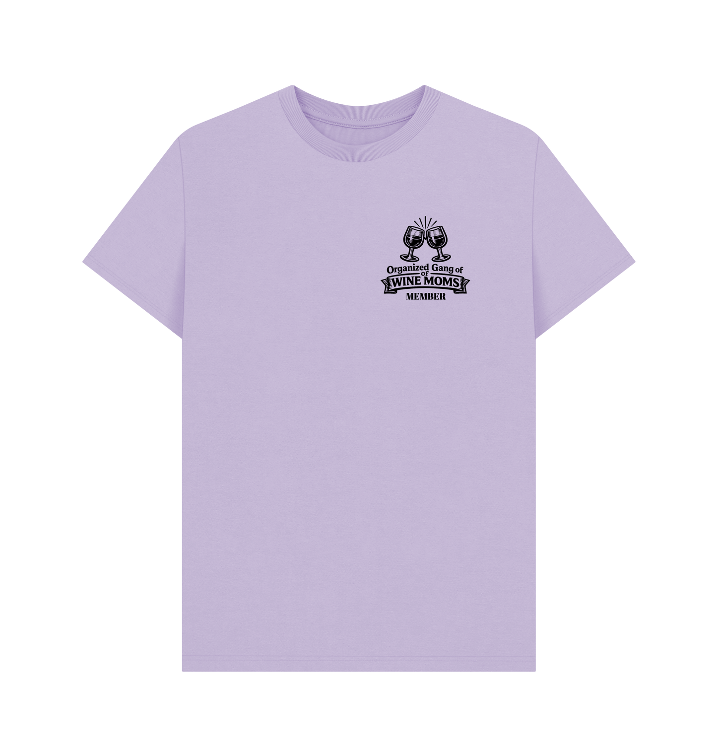 Lilac Printed T-shirt Front