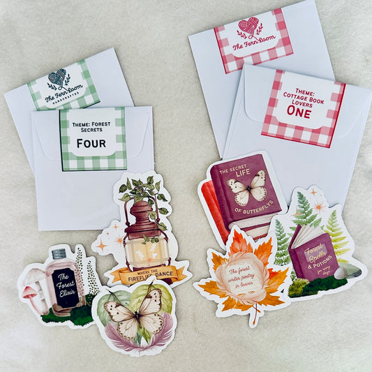 Fern Loom Sticker Trio — In Person Vending Token x1